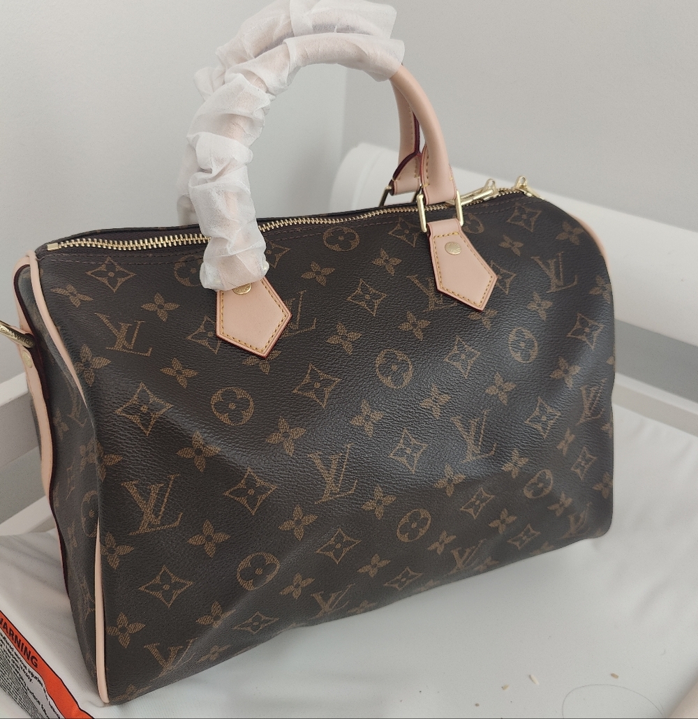 Source Unknown Brown Satchel 30 Cm